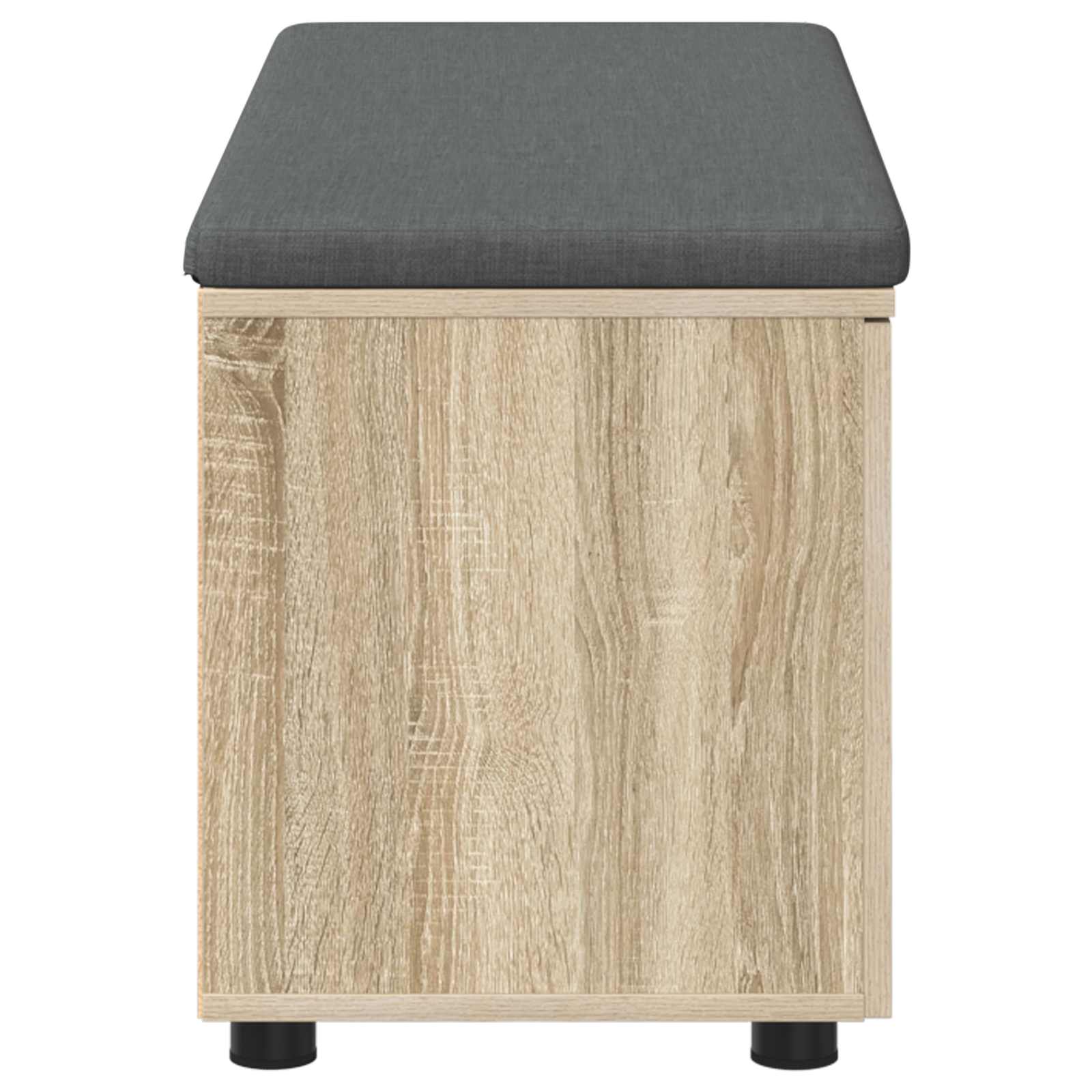 Panca per ingresso con cuscino Rovere Sonoma 100 x 38 x 46 cm 891490