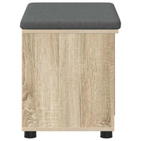 Panca per ingresso con cuscino Rovere Sonoma 60 x 38 x 46 cm 891498
