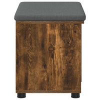 Panca per ingresso con cuscino Rovere fumé 60 x 38 x 46 cm 891500