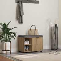 Panca per ingresso Rovere artigianale 60 x 38 x 46 cm 891503