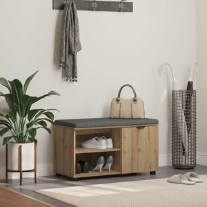 Panca per ingresso Rovere artigianale 80 x 38 x 46 cm 891511