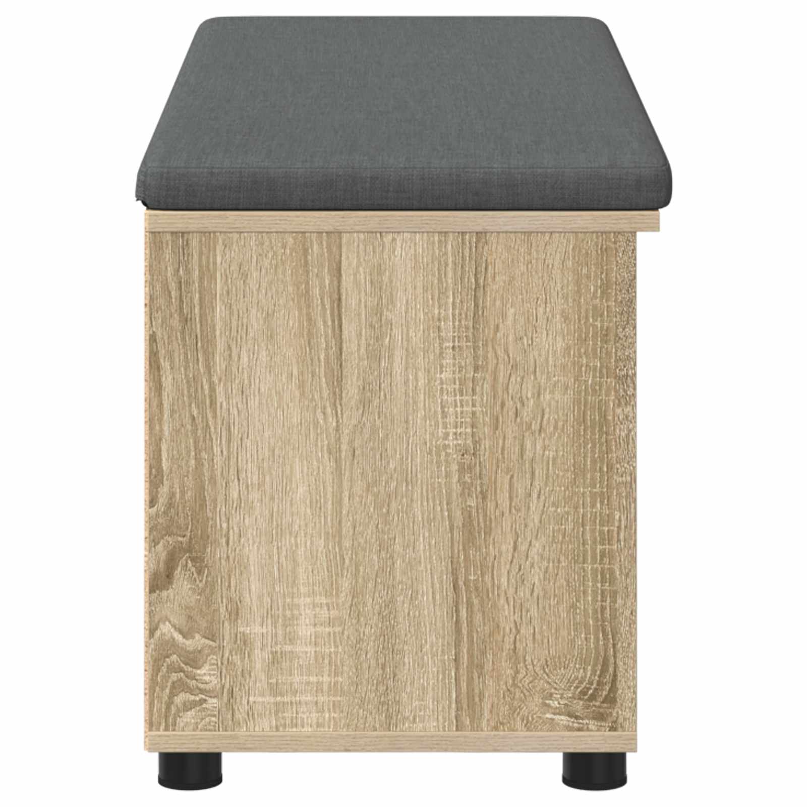 Panca per ingresso con cuscino Rovere Sonoma 100 x 38 x 46 cm 891514
