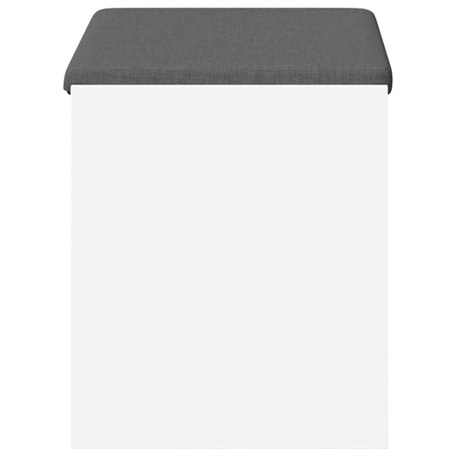 Panca per ingresso con cuscino Bianco 63 x 38 x 45 cm 891568