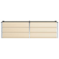 Fioriera Avorio 160 x 40 x 45 cm Acciaio 42018082