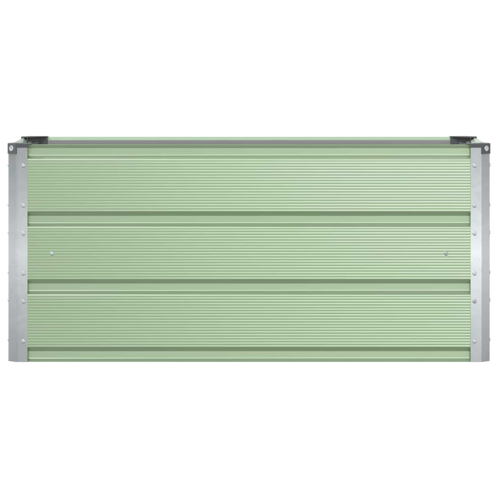 Fioriera Verde 100 x 40 x 45 cm Acciaio 42018236