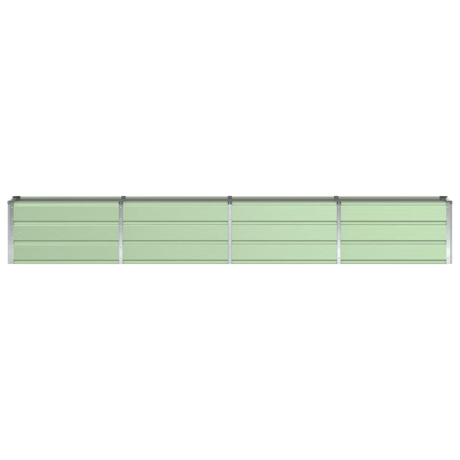 Fioriera Verde 320 x 40 x 45 cm Acciaio 42018242