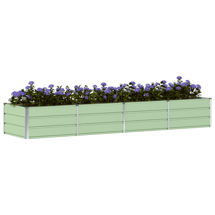 Fioriera Verde 320 x 80 x 45 cm Acciaio 42018248