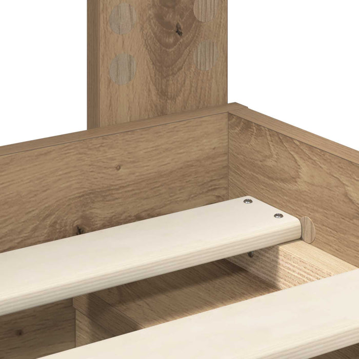 Struttura del letto Rovere Artigianale 135 x 190 cm 3412068
