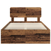 Struttura del letto Legno vecchio 120 x 190 cm Pino massello 3412112