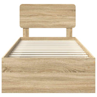 Struttura del letto Sonoma 90 x 190 cm Pino massello 3412134