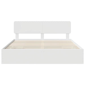 Struttura del letto Bianco 180 x 200 cm Legno Ingegnerizzato 3412157