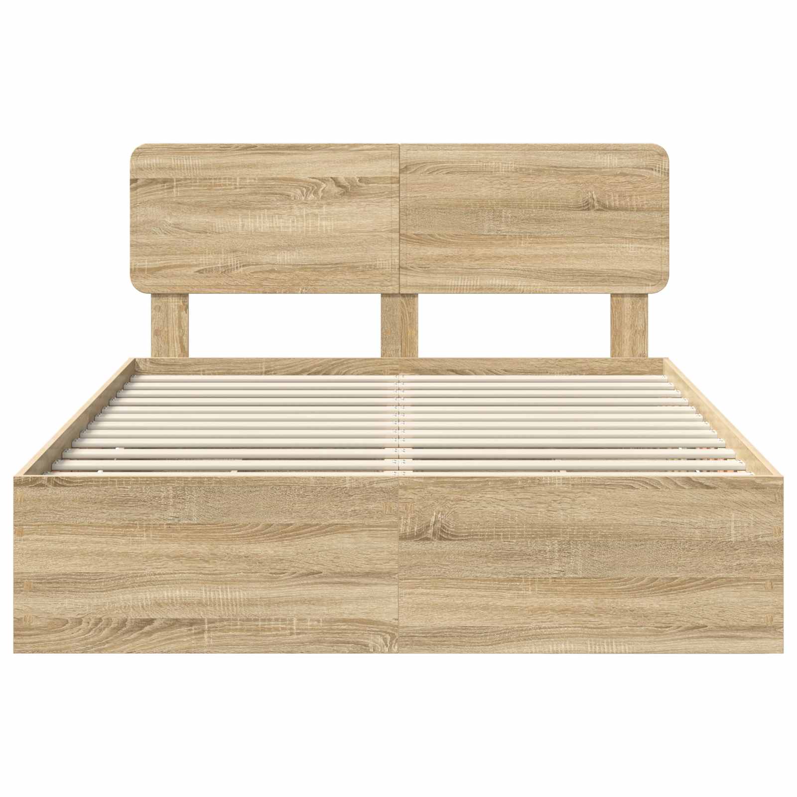 Struttura del letto con cassetto Rovere Sonoma 150 x 200 cm 3412173