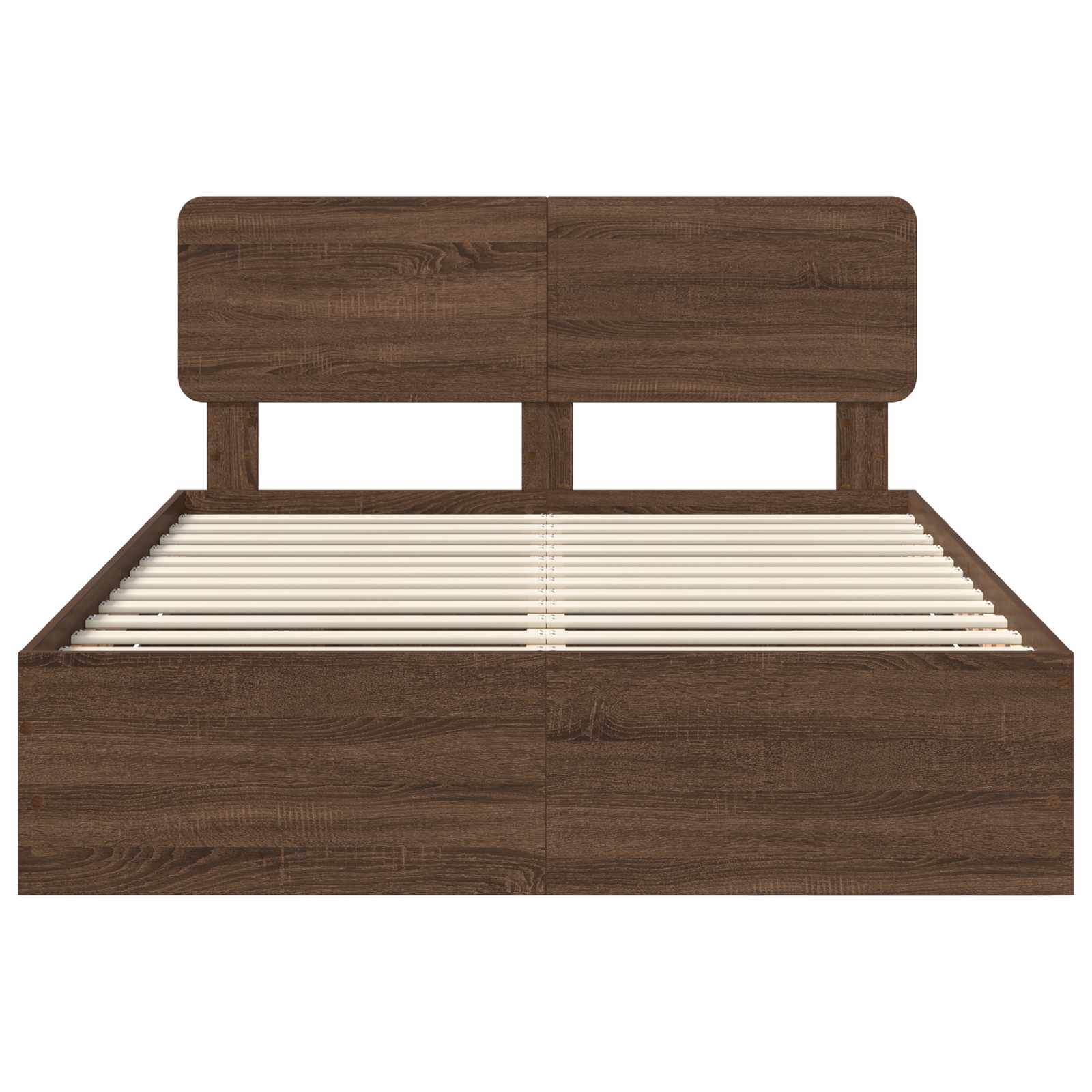 Struttura del letto con cassetto Rovere Marrone 140 x 200 cm 3412191