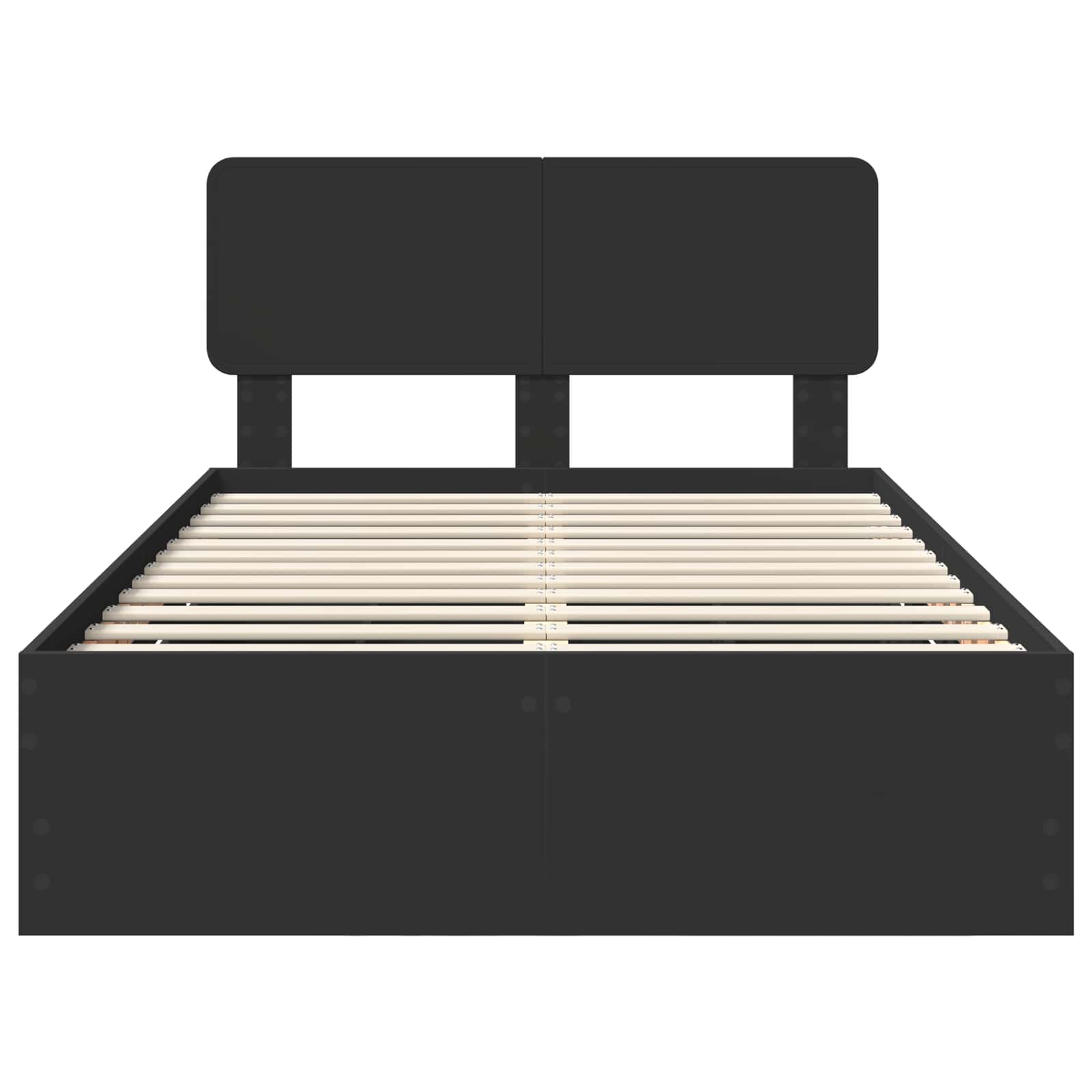 Struttura del letto Nero 135 x 190 cm Legno Ingegnerizzato 3412193