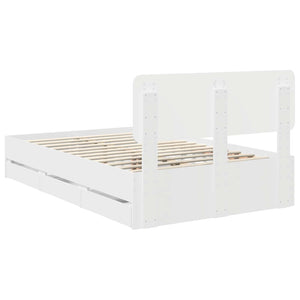 Struttura del letto Bianco 120 x 190 cm Legno Ingegnerizzato 3412199