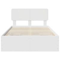 Struttura del letto Bianco 120 x 190 cm Legno Ingegnerizzato 3412199