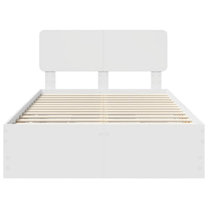 Struttura del letto Bianco 120 x 190 cm Legno Ingegnerizzato 3412199