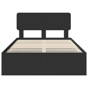 Struttura del letto Nero 120 x 190 cm Legno Ingegnerizzato 3412200