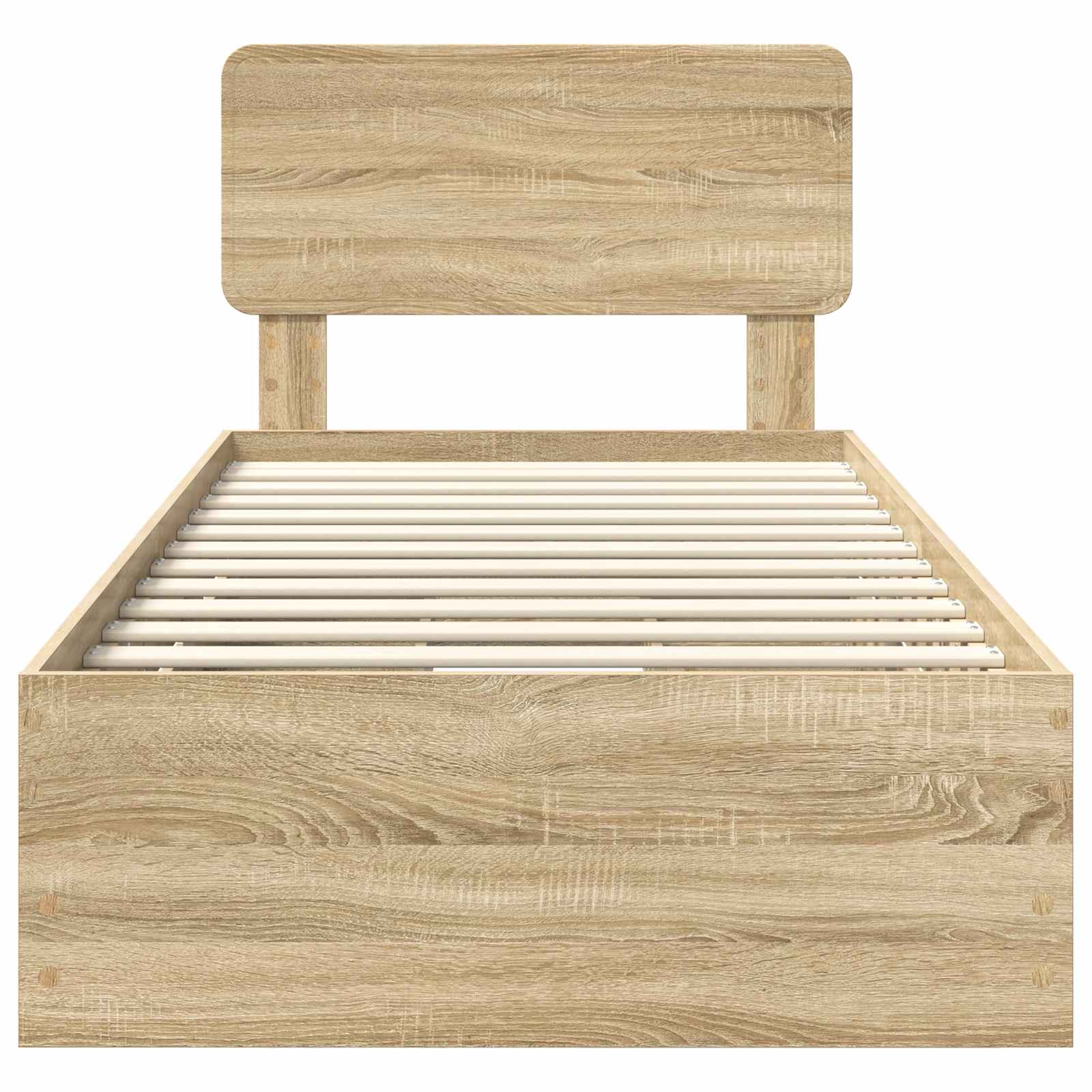 Struttura del letto con cassetto Rovere Sonoma 100 x 200 cm 3412215