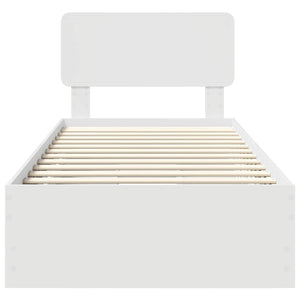 Struttura del letto Bianco 90 x 190 cm Legno Ingegnerizzato 3412220