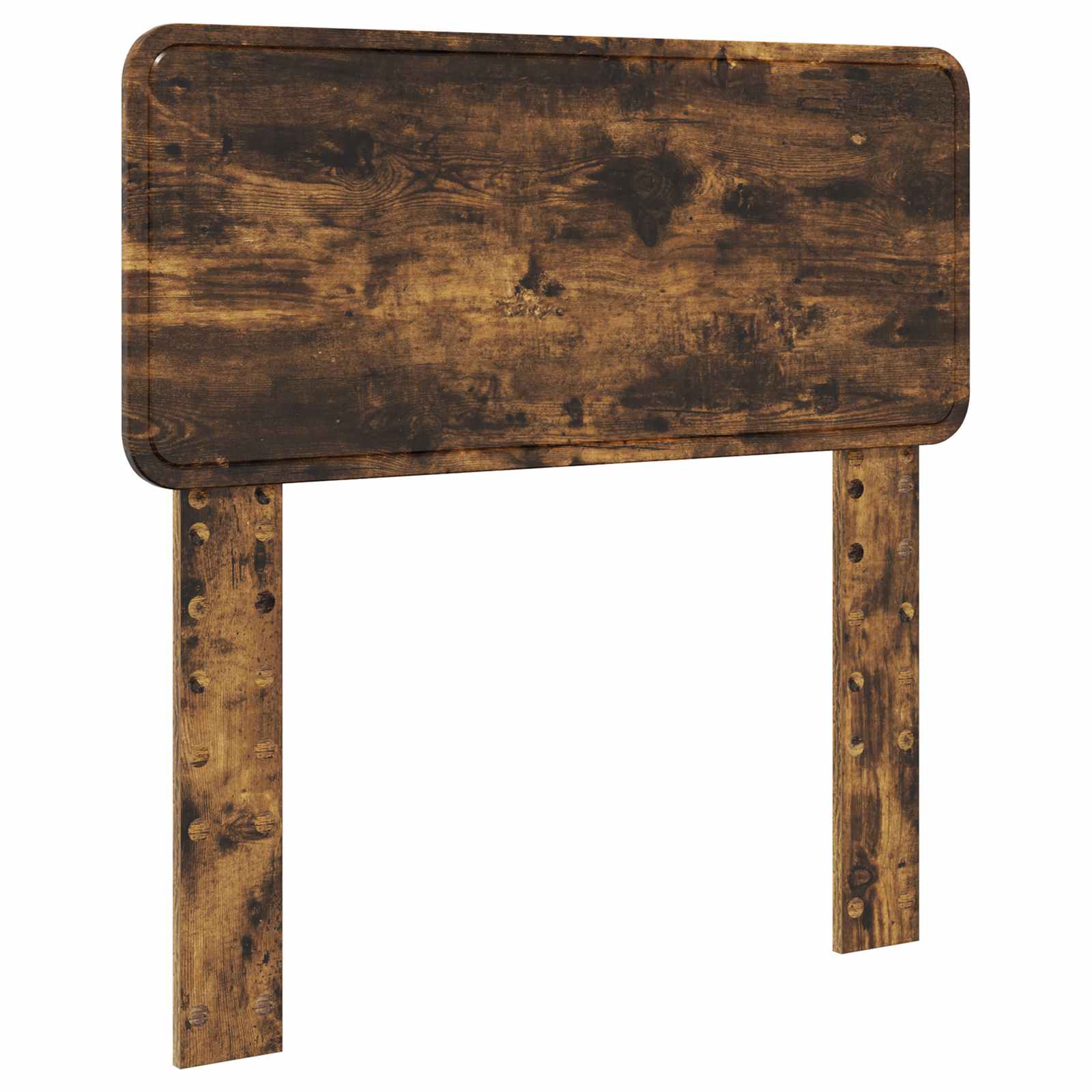 Struttura del letto con cassetto Rovere fumé 75 x 190 cm 3412238