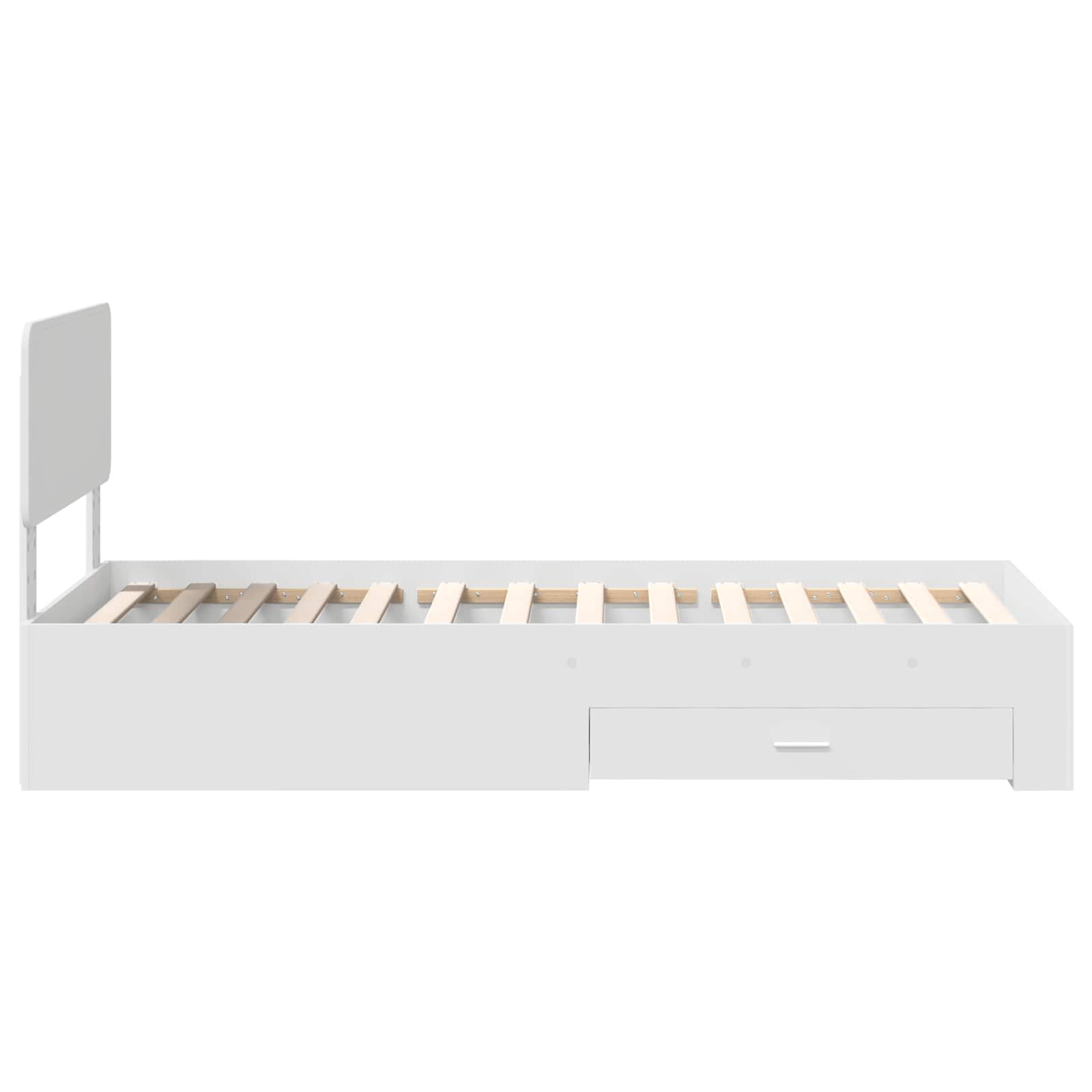 Struttura del letto Bianco 90 x 200 cm Legno multistrato 3412418