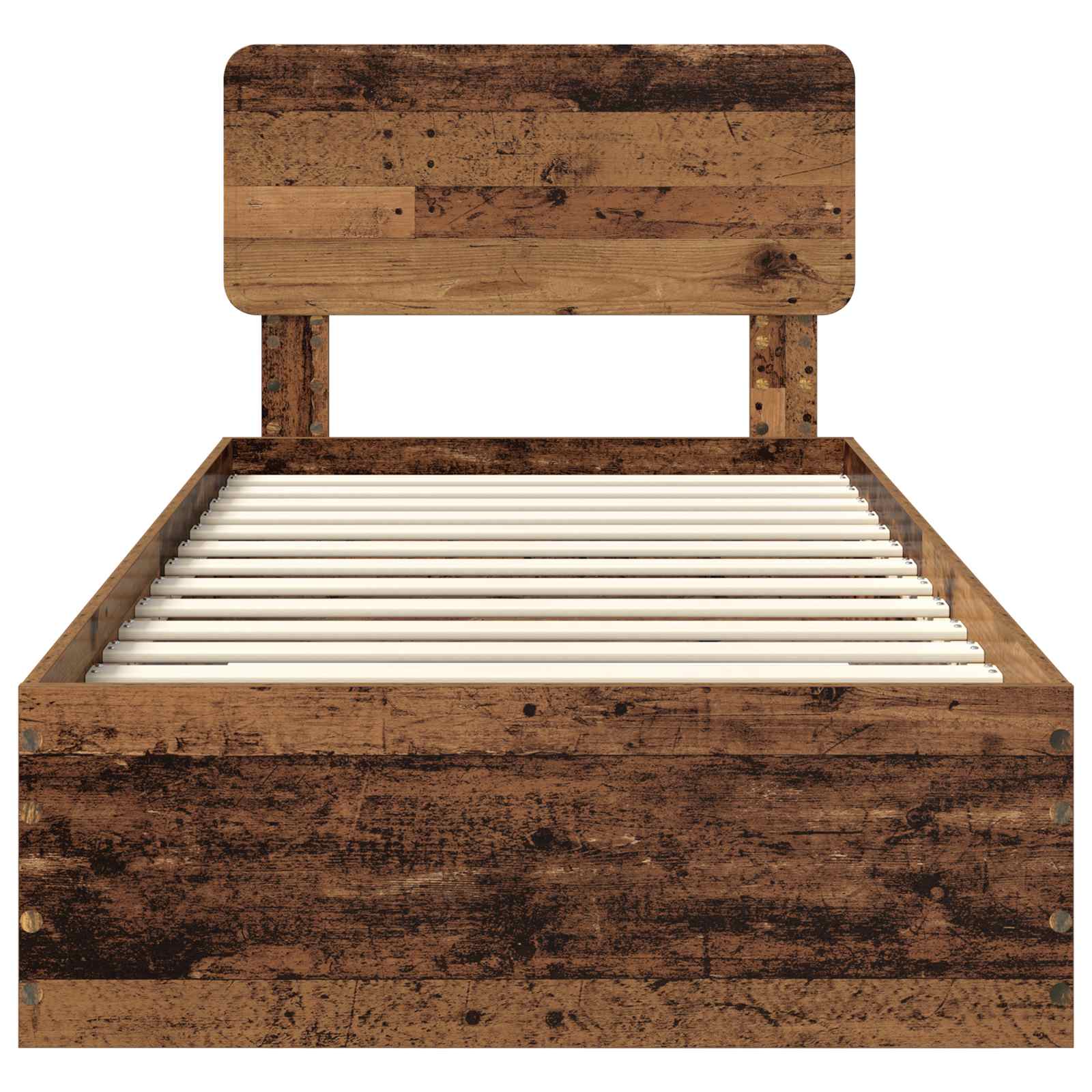 Struttura del letto Legno vecchio 90 x 200 cm Legno multistrato 3412425