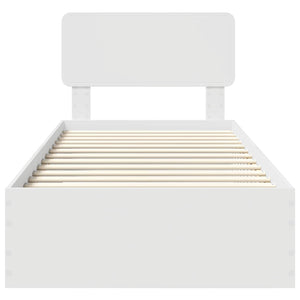 Struttura del letto Bianco 90 x 190 cm Legno multistrato 3412427