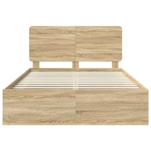 Struttura del letto Sonoma 160 x 200 cm Pino massello 3412463