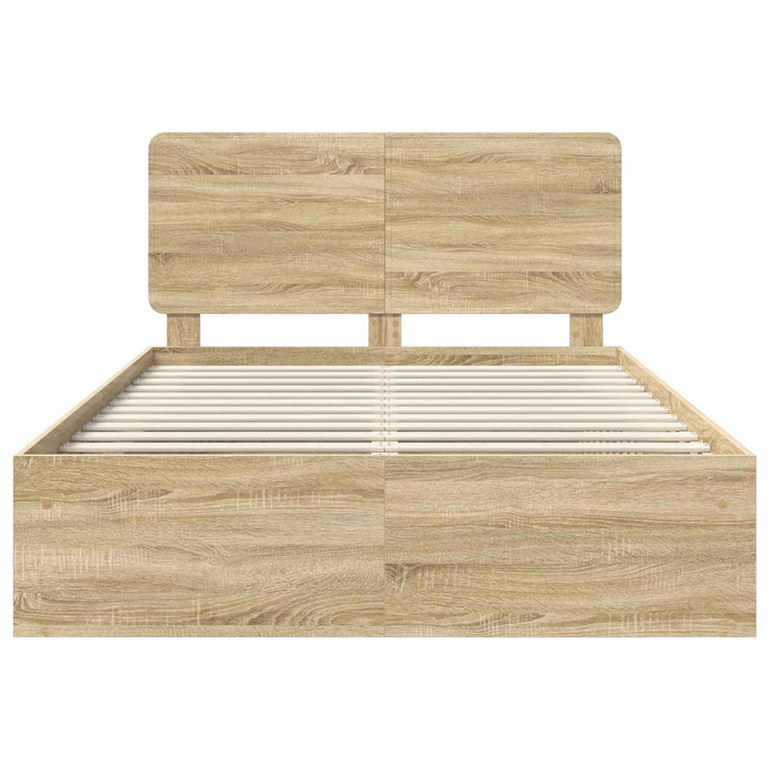Struttura del letto Sonoma 160 x 200 cm Pino massello 3412463