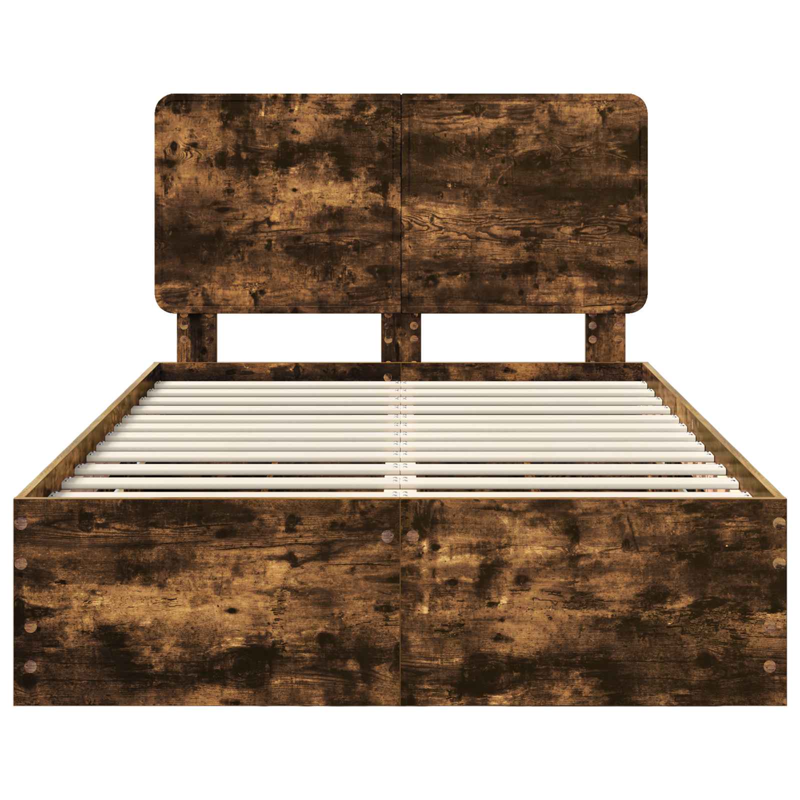 Struttura del letto con cassetto Rovere fumé 120 x 200 cm 3412620