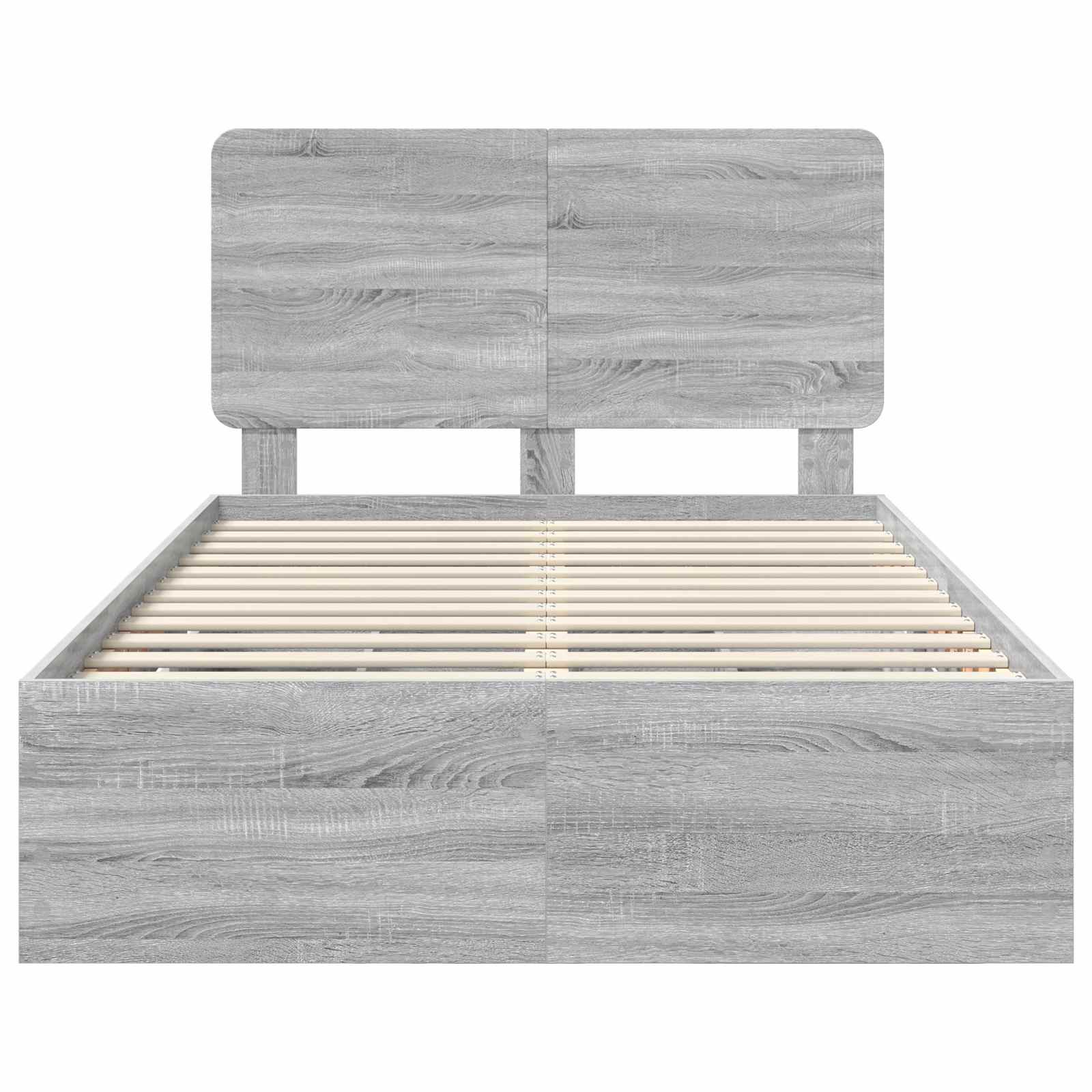 Struttura del letto con cassetto Grigio Sonoma 120 x 200 cm 3412621