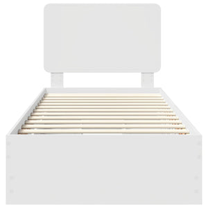 Struttura del letto Bianco 100 x 200 cm Legno Ingegnerizzato 3412623