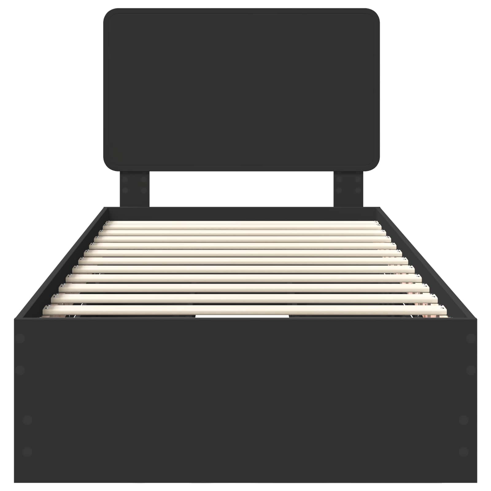 Struttura del letto Nero 90 x 200 cm Legno Ingegnerizzato 3412638