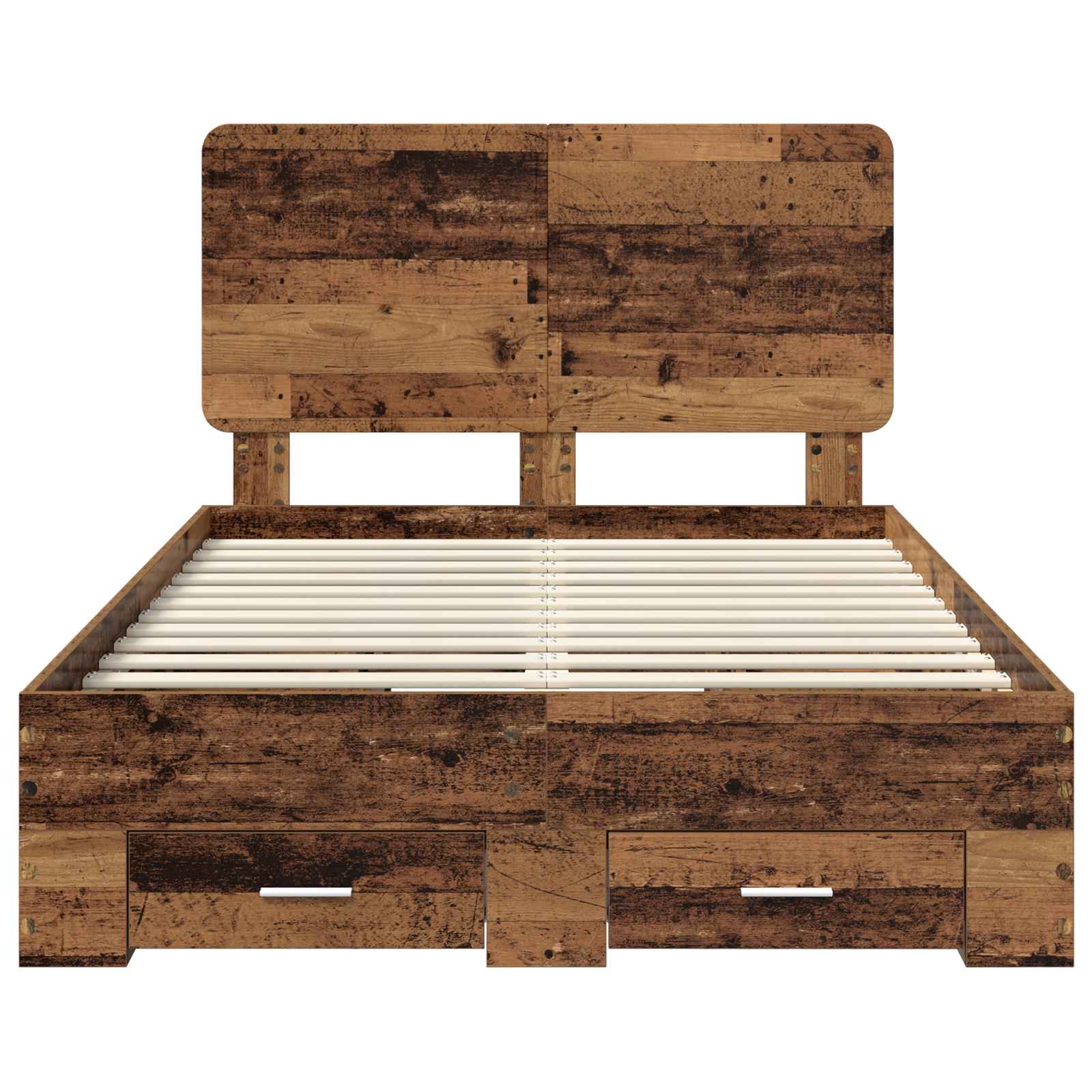 Struttura del letto con testiera Legno vecchio 120 x 200 cm 3412808