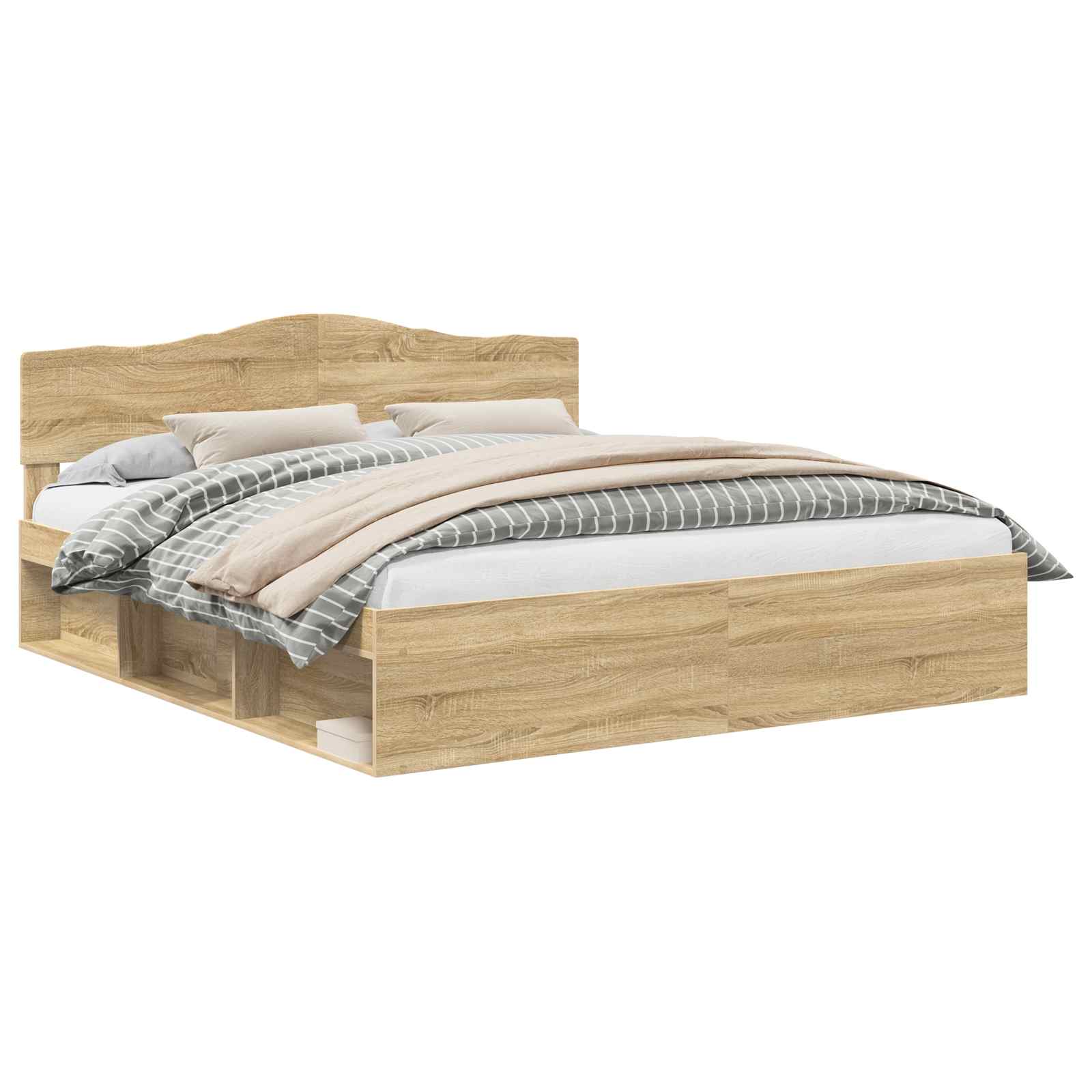 Struttura del letto Sonoma 180 x 200 cm Pino massello 3412864