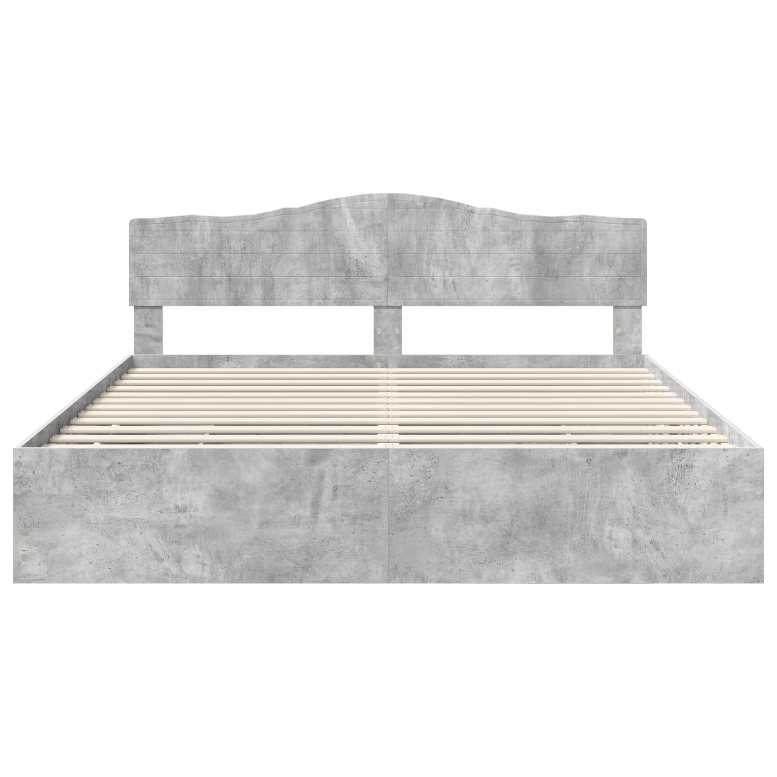 Struttura del letto con cassetto Grigio cemento 180 x 200 cm 3412980