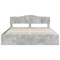 Struttura del letto con cassetto Grigio cemento 180 x 200 cm 3412980