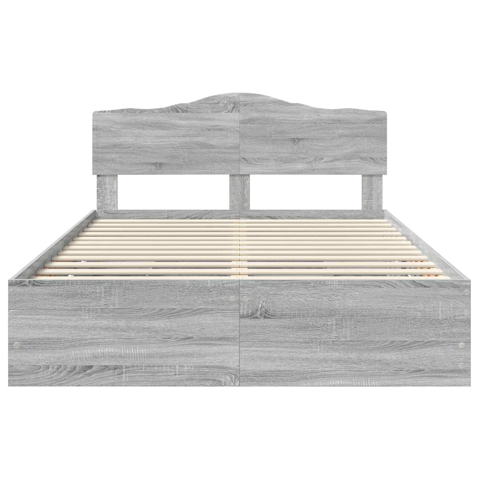 Struttura del letto con cassetto Grigio Sonoma 160 x 200 cm 3412989