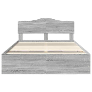 Struttura del letto con cassetto Grigio Sonoma 160 x 200 cm 3412989
