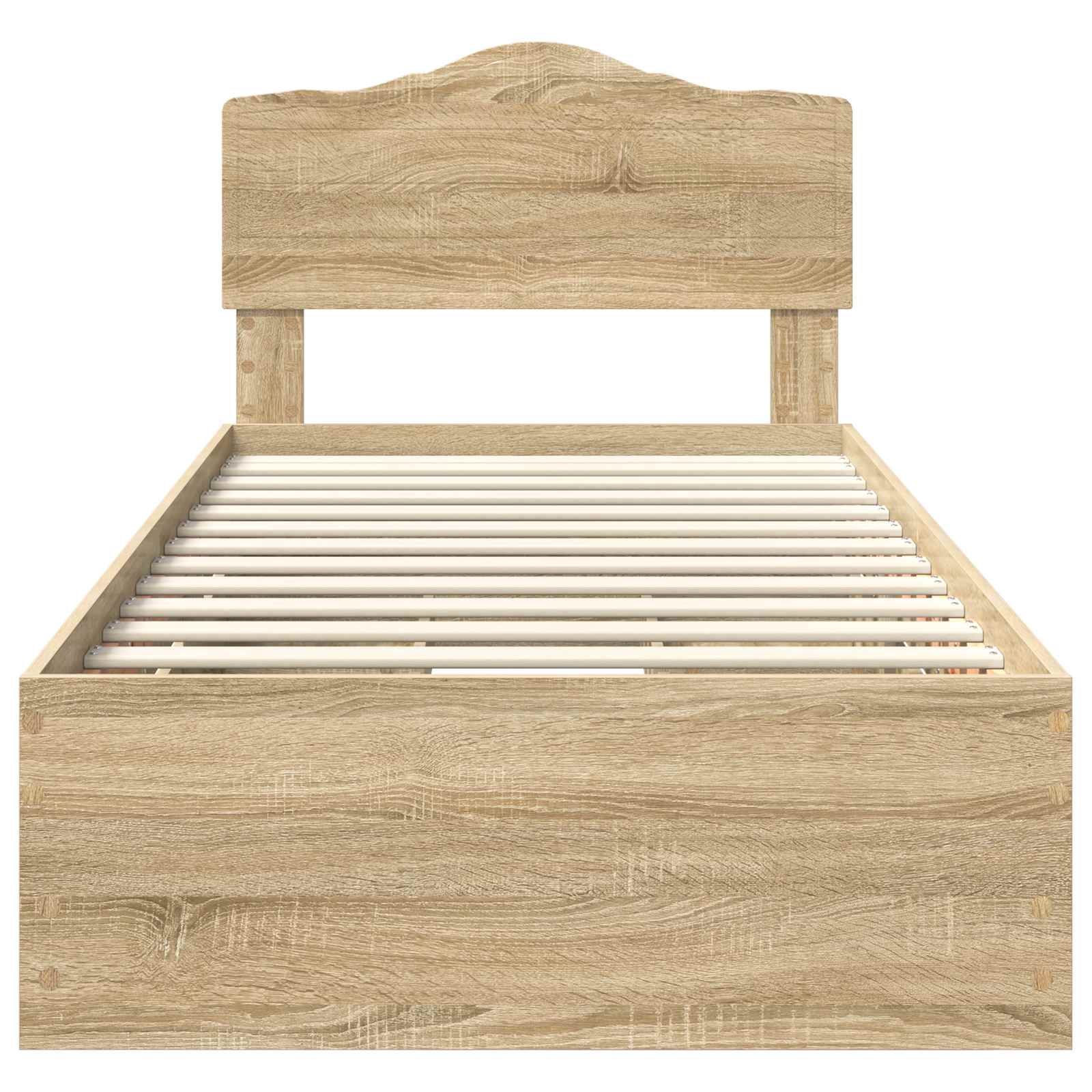 Struttura del letto con cassetto Rovere Sonoma 90 x 190 cm 3413042