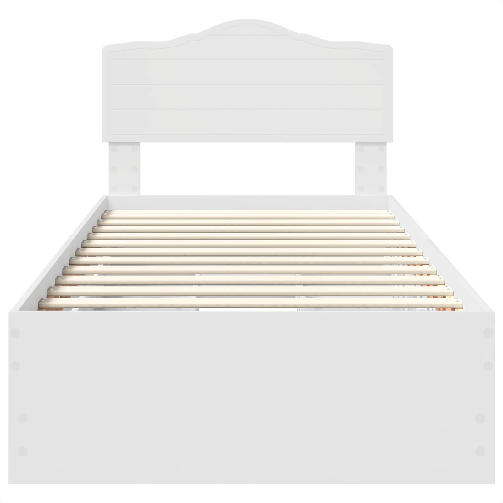 Struttura del letto Bianco 90 x 200 cm Legno Ingegnerizzato 3413047