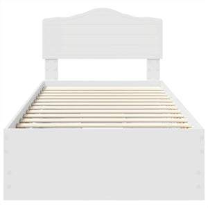 Struttura del letto Bianco 90 x 200 cm Legno Ingegnerizzato 3413047