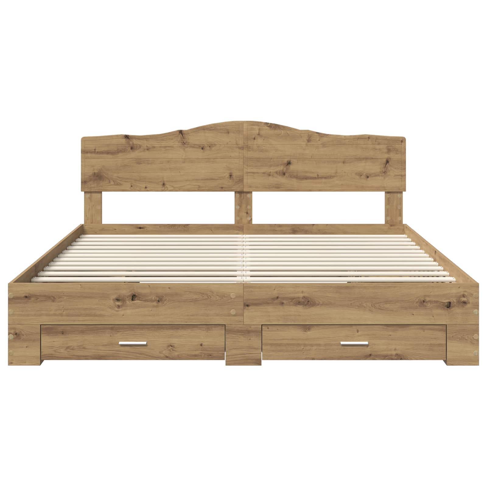 Struttura del letto Rovere artigianale 180 x 200 cm 3413167