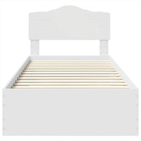 Struttura del letto Bianco 90 x 200 cm Legno multistrato 3413238