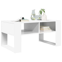 Tavolino da salotto Bianco 92 x 53 x 45 cm Legno multistrato 8000092