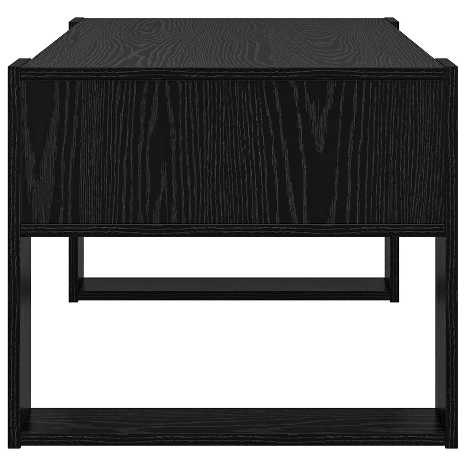 Tavolino da salotto Rovere Nero 92 x 53 x 45 cm 8000093