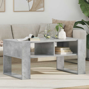 Tavolino da salotto Grigio cemento 92 x 53 x 45 cm 8000095