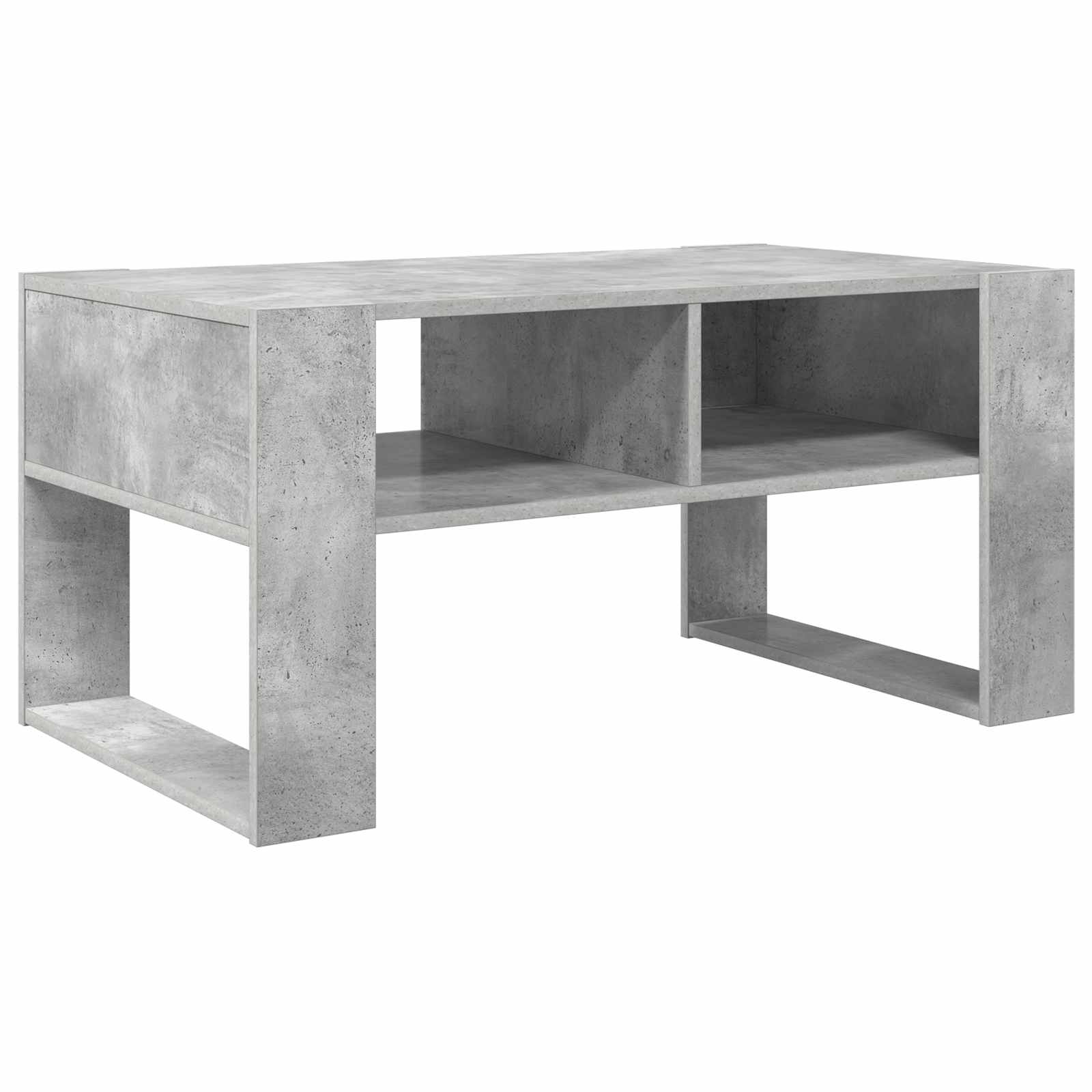 Tavolino da salotto Grigio cemento 92 x 53 x 45 cm 8000095