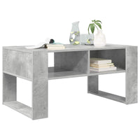Tavolino da salotto Grigio cemento 92 x 53 x 45 cm 8000095